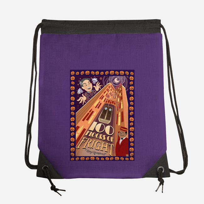 100 Floors Of Fright-None-Drawstring-Bag-DrawnByBryan
