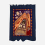 100 Floors Of Fright-None-Polyester-Shower Curtain-DrawnByBryan