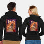 100 Floors Of Fright-Unisex-Zip-Up-Sweatshirt-DrawnByBryan