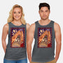 100 Floors Of Fright-Unisex-Basic-Tank-DrawnByBryan