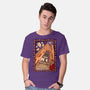 100 Floors Of Fright-Mens-Basic-Tee-DrawnByBryan