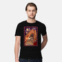 100 Floors Of Fright-Mens-Premium-Tee-DrawnByBryan