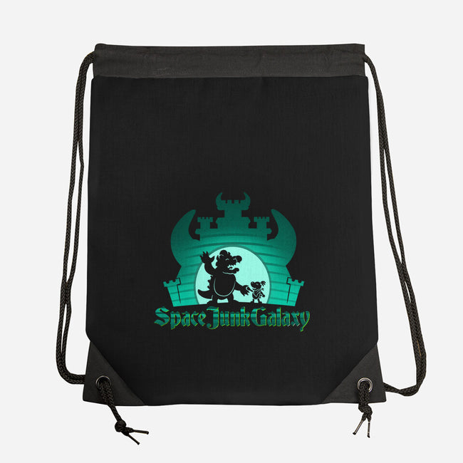 Space Junk Galaxy-None-Drawstring-Bag-DrawnByBryan