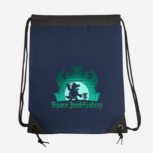 Space Junk Galaxy-None-Drawstring-Bag-DrawnByBryan
