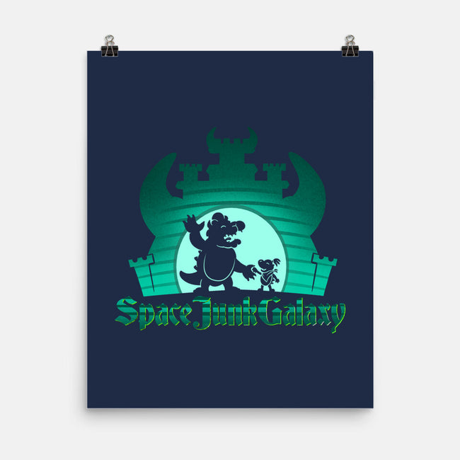 Space Junk Galaxy-None-Matte-Poster-DrawnByBryan