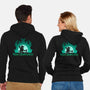 Space Junk Galaxy-Unisex-Zip-Up-Sweatshirt-DrawnByBryan