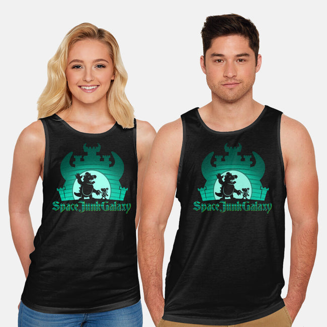 Space Junk Galaxy-Unisex-Basic-Tank-DrawnByBryan