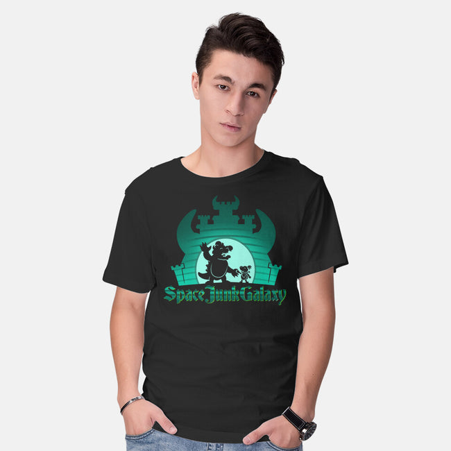 Space Junk Galaxy-Mens-Basic-Tee-DrawnByBryan