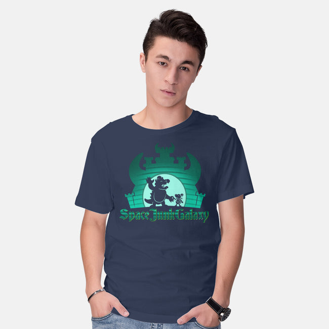 Space Junk Galaxy-Mens-Basic-Tee-DrawnByBryan