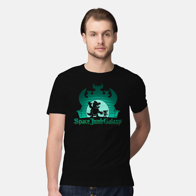 Space Junk Galaxy-Mens-Premium-Tee-DrawnByBryan