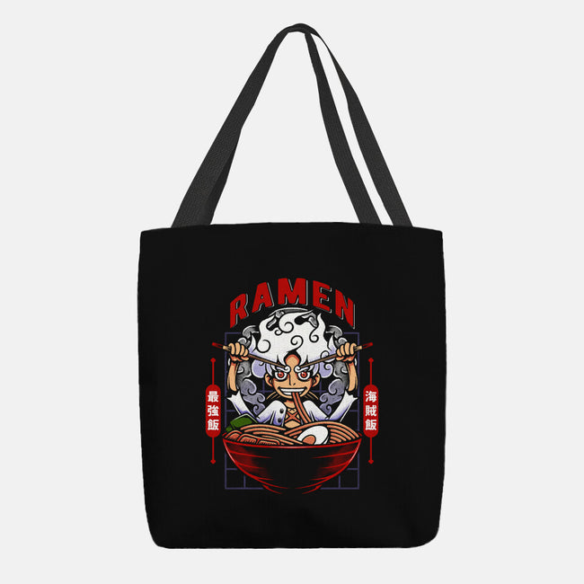 The Awakening Of Sun God Ramen-None-Basic Tote-Bag-Alundrart