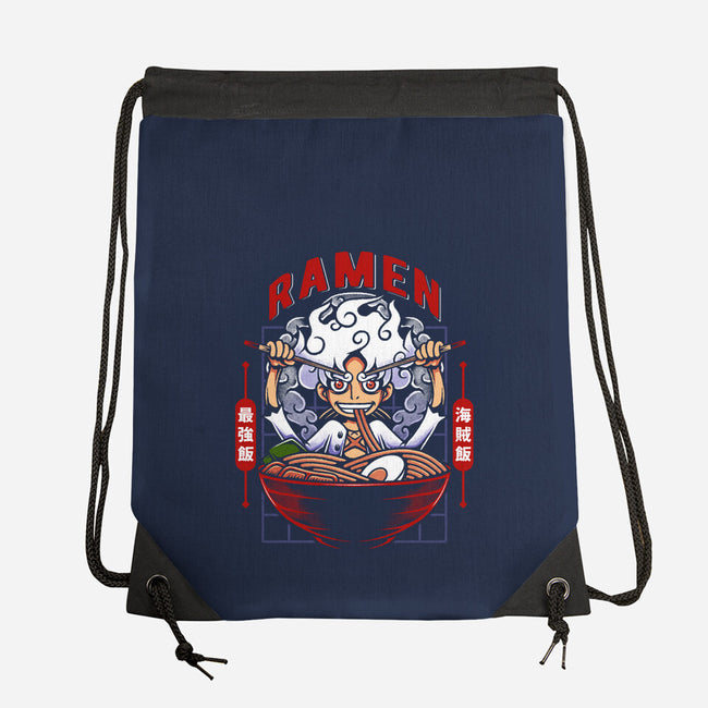 The Awakening Of Sun God Ramen-None-Drawstring-Bag-Alundrart