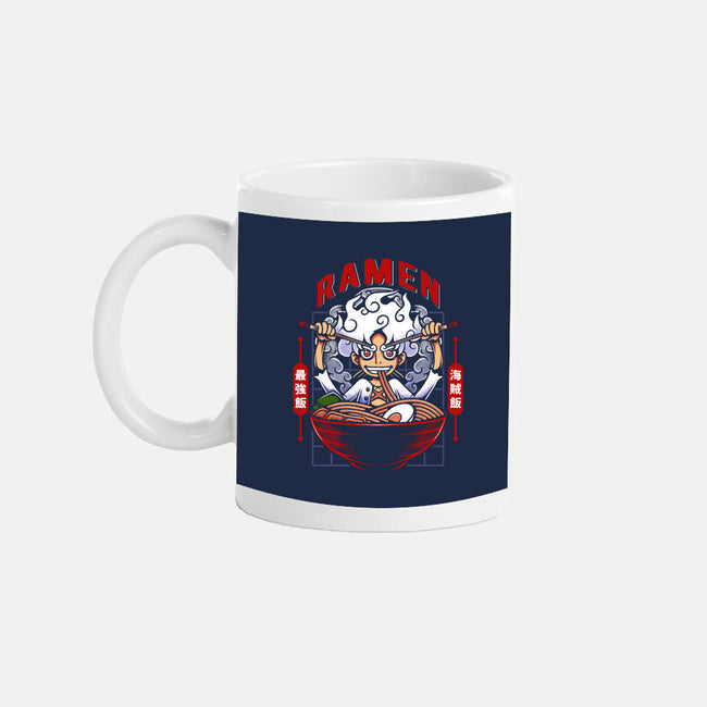 The Awakening Of Sun God Ramen-None-Mug-Drinkware-Alundrart