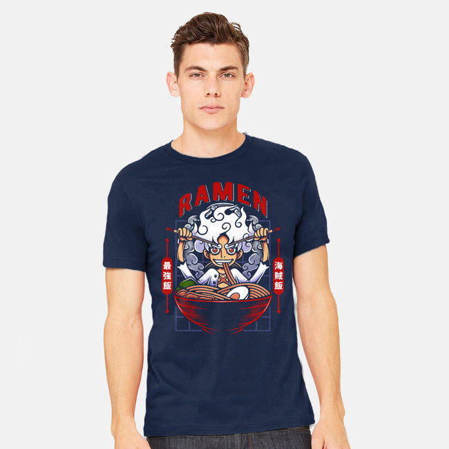 The Awakening Of Sun God Ramen-Mens-Heavyweight-Tee-Alundrart