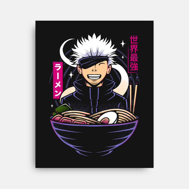 The Strongest Sorcerer Ramen-None-Stretched-Canvas-Alundrart