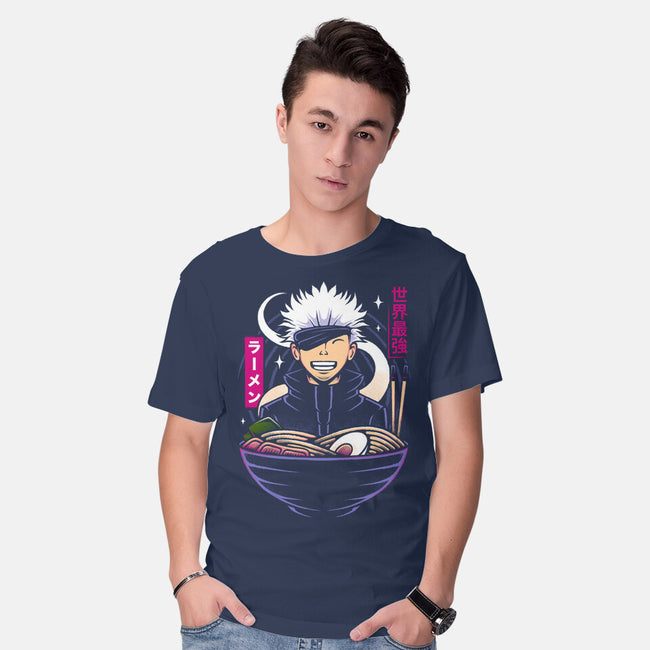 The Strongest Sorcerer Ramen-Mens-Basic-Tee-Alundrart
