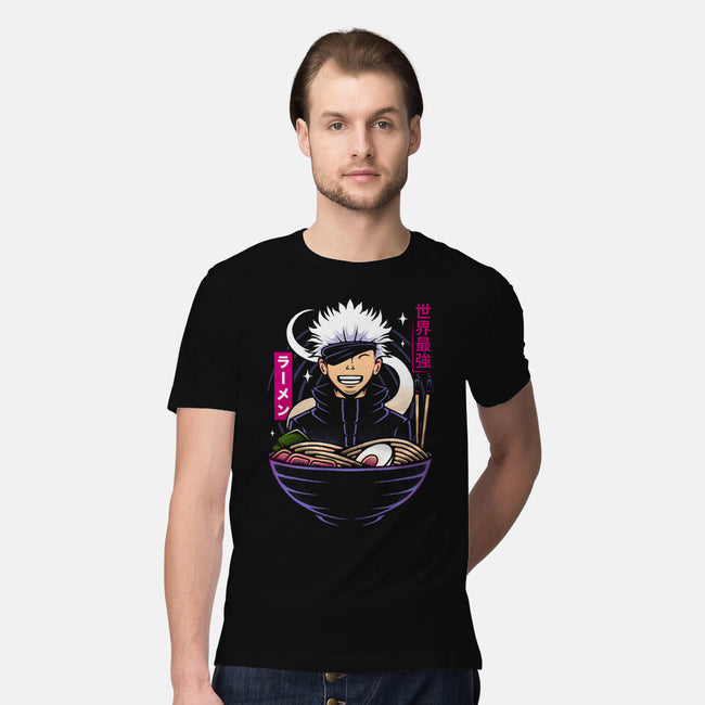 The Strongest Sorcerer Ramen-Mens-Premium-Tee-Alundrart