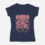 Cotton Candy Flavor Ramen-Womens-V-Neck-Tee-Alundrart
