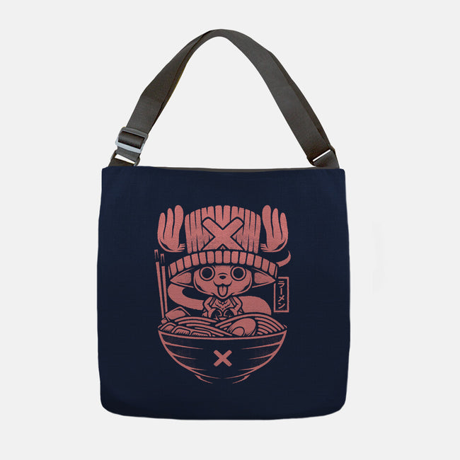 Cotton Candy Flavor Ramen-None-Adjustable Tote-Bag-Alundrart