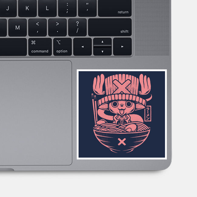 Cotton Candy Flavor Ramen-None-Glossy-Sticker-Alundrart