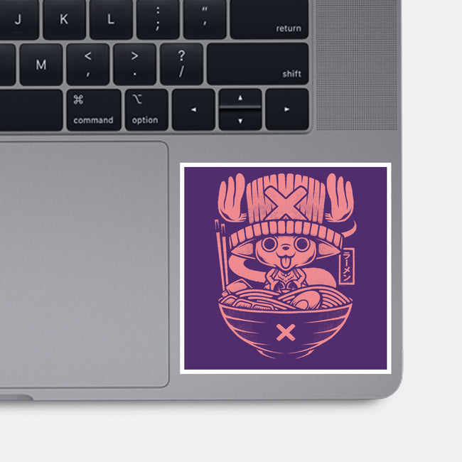 Cotton Candy Flavor Ramen-None-Glossy-Sticker-Alundrart