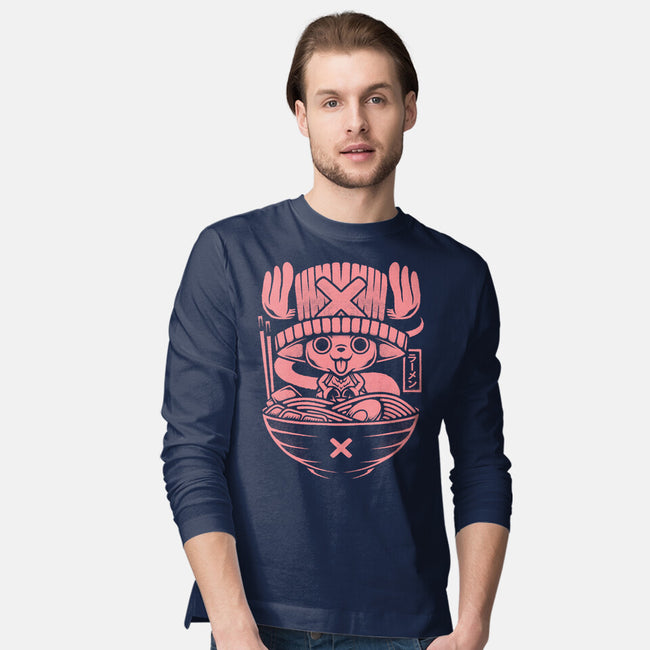 Cotton Candy Flavor Ramen-Mens-Long Sleeved-Tee-Alundrart