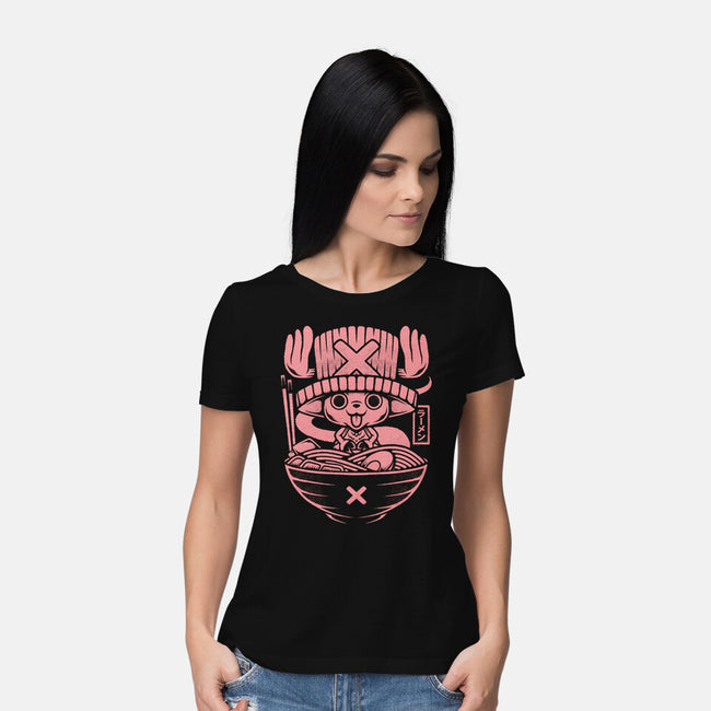 Cotton Candy Flavor Ramen-Womens-Basic-Tee-Alundrart