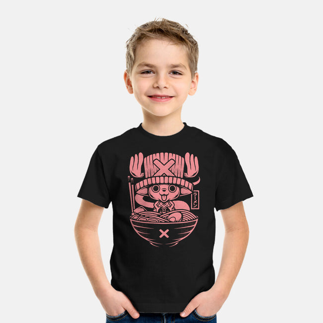 Cotton Candy Flavor Ramen-Youth-Basic-Tee-Alundrart