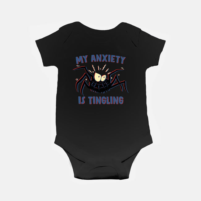Tingling Anxiety-Baby-Basic-Onesie-rmatix