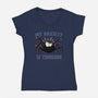 Tingling Anxiety-Womens-V-Neck-Tee-rmatix