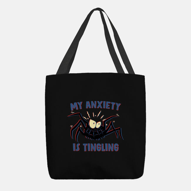 Tingling Anxiety-None-Basic Tote-Bag-rmatix