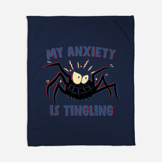 Tingling Anxiety-None-Fleece-Blanket-rmatix