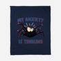 Tingling Anxiety-None-Fleece-Blanket-rmatix