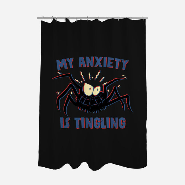 Tingling Anxiety-None-Polyester-Shower Curtain-rmatix
