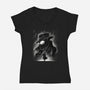 Noir Private Investigator-Womens-V-Neck-Tee-rmatix