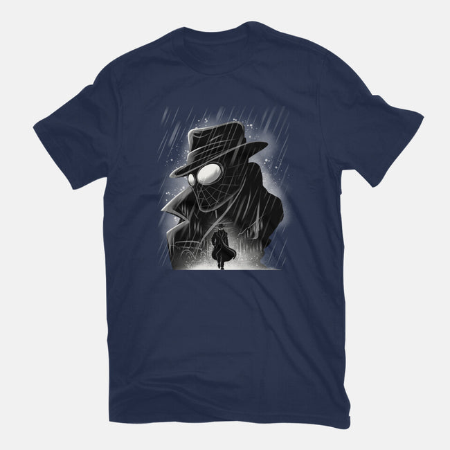 Noir Private Investigator-Mens-Basic-Tee-rmatix
