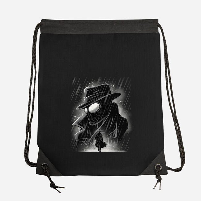 Noir Private Investigator-None-Drawstring-Bag-rmatix