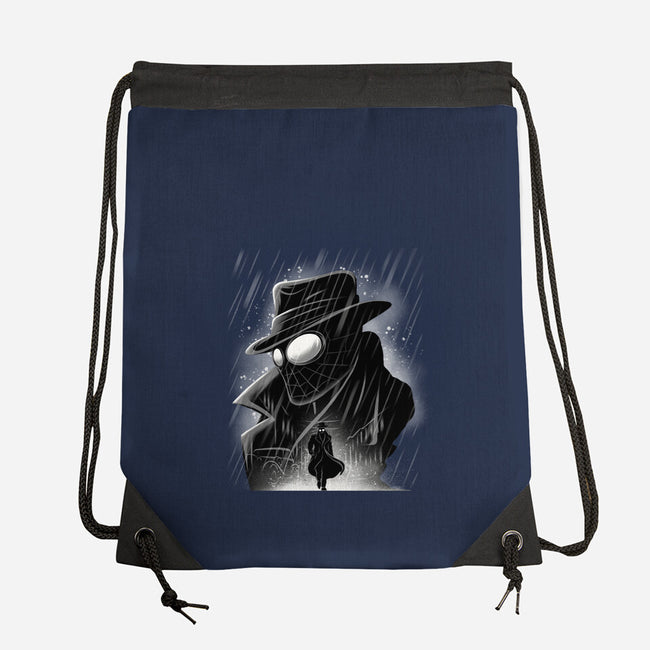 Noir Private Investigator-None-Drawstring-Bag-rmatix