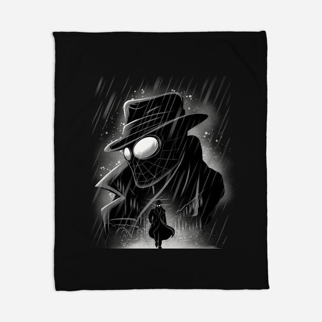 Noir Private Investigator-None-Fleece-Blanket-rmatix