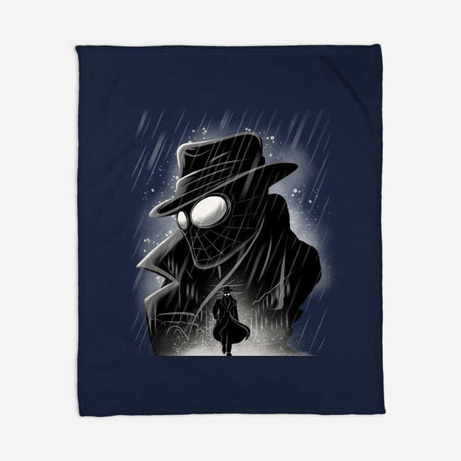 Noir Private Investigator-None-Fleece-Blanket-rmatix