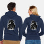 Noir Private Investigator-Unisex-Zip-Up-Sweatshirt-rmatix