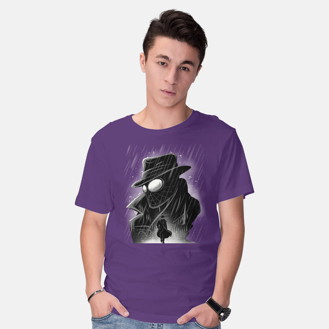 Noir Private Investigator-Mens-Basic-Tee-rmatix