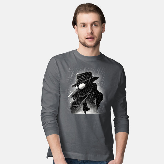 Noir Private Investigator-Mens-Long Sleeved-Tee-rmatix
