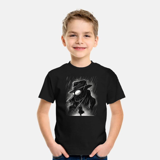 Noir Private Investigator-Youth-Basic-Tee-rmatix