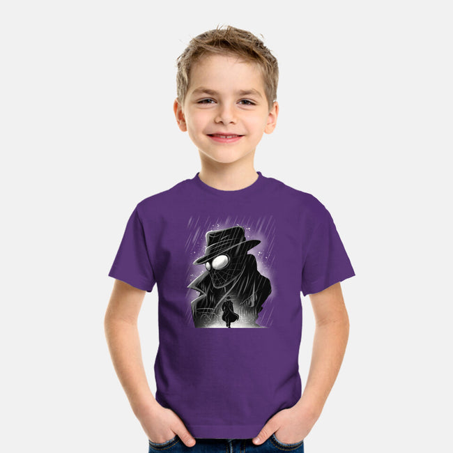 Noir Private Investigator-Youth-Basic-Tee-rmatix