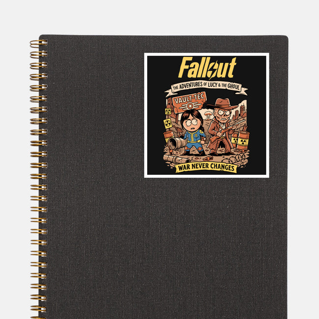 Wasteland Adventure-None-Glossy-Sticker-P1yu5h