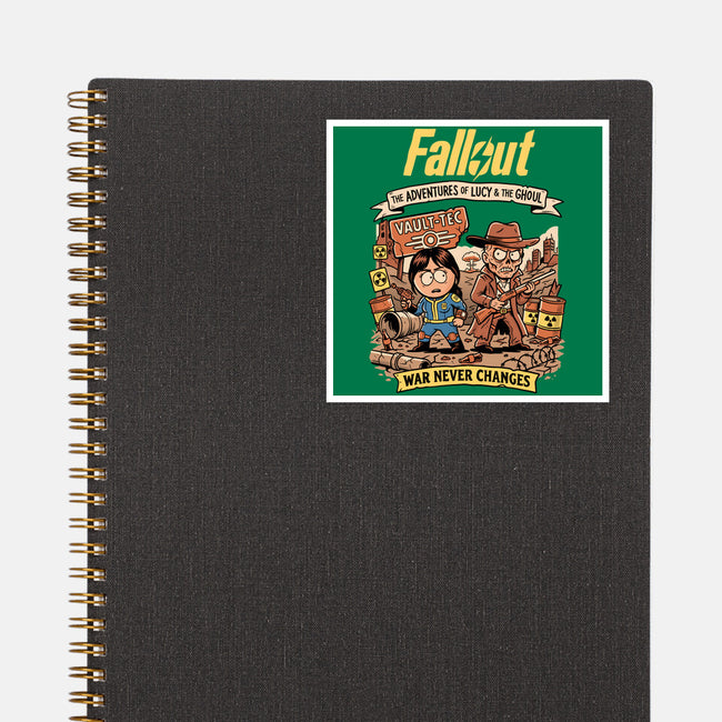 Wasteland Adventure-None-Glossy-Sticker-P1yu5h