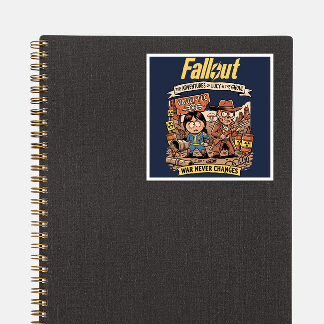 Wasteland Adventure-None-Glossy-Sticker-P1yu5h