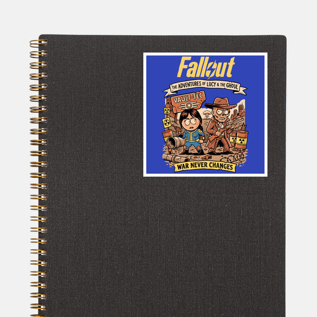 Wasteland Adventure-None-Glossy-Sticker-P1yu5h