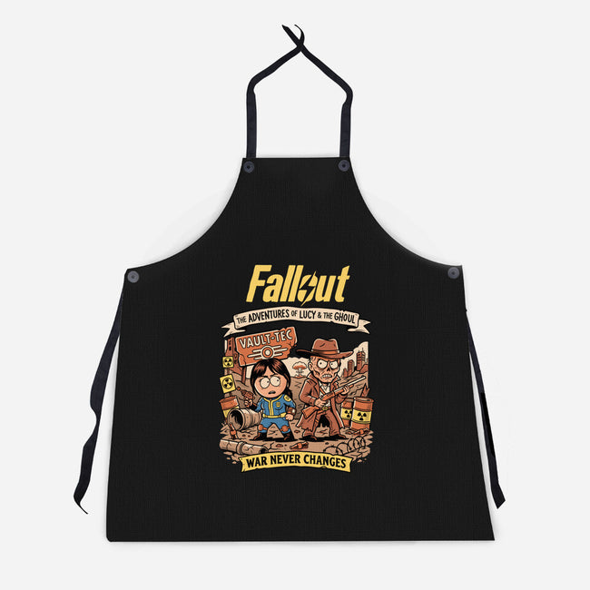 Wasteland Adventure-Unisex-Kitchen-Apron-P1yu5h